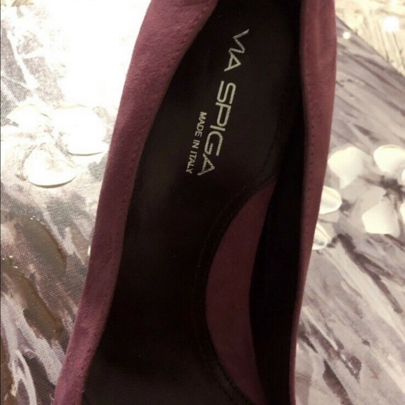 Via Spiga pink suede pumps - Picture 4 of 4